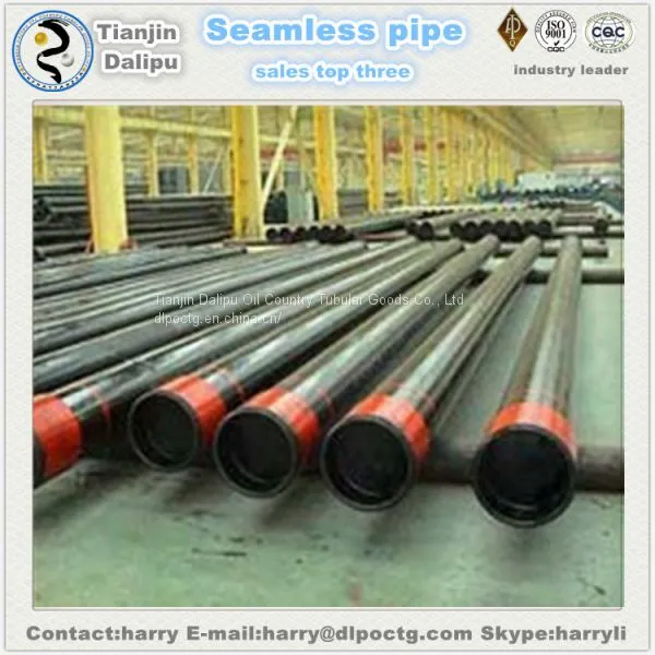 OCTG Casing Tubing and Ape Tube Oil Casing Pipe, Seamless Steel OCTG Pipe