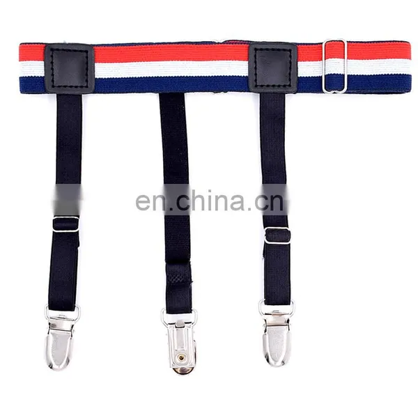 Newline Style Mens Fashion Adjustable Shirt Stays Shirt Garters photo-4