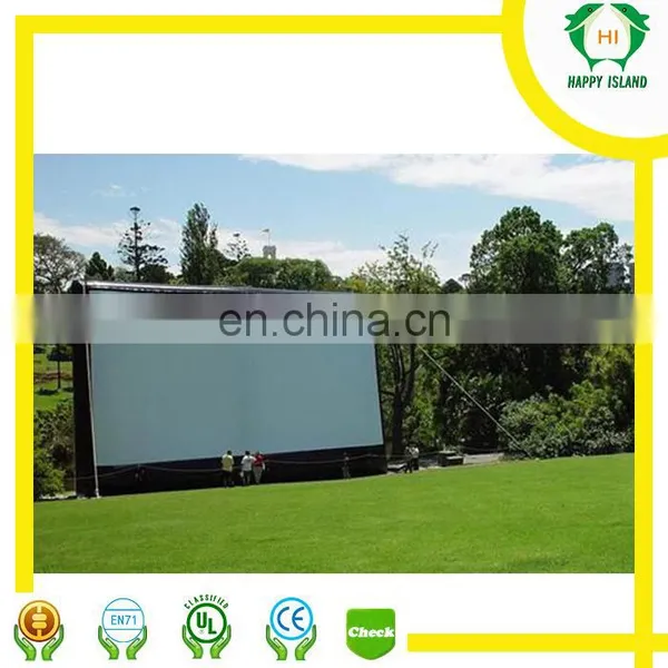Nylon big outdoor advertising screen,300 projector screen,led advertising screen