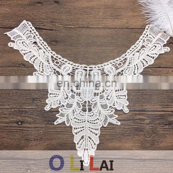 OLN14644 Flower Design Embroidery Neck Lace Factory for Toy photo-3