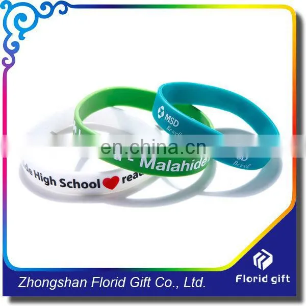Newest Product Silicone Bracelet Wristband With Custom photo-6