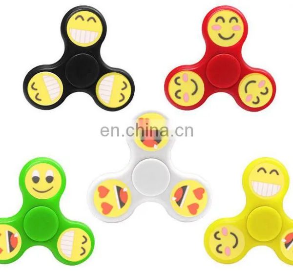 Emoji Style Silicone Finger Spinner Toys Led Hand Spinner Toys Gifts EDC Spinning Toys for Christmas Halloween Festival Gifts photo-2