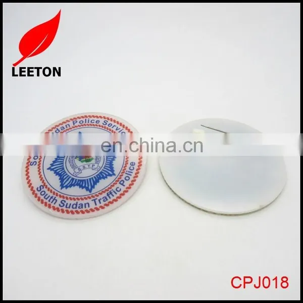 Factory Supply Custom Round Plastic Name Badge photo-3