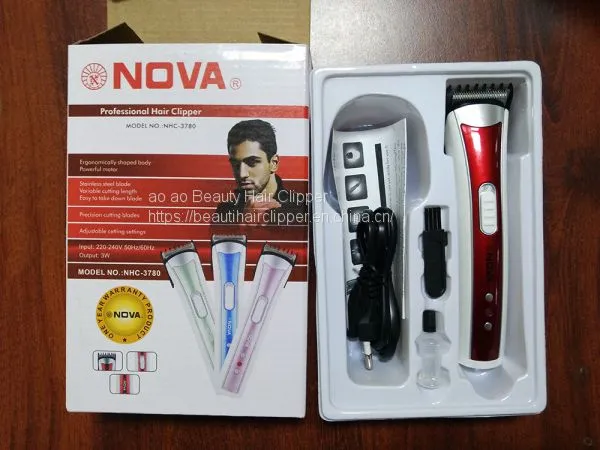 NHC-3780 Professional Hair Trimmer Baby Man Woman Hair Care Cutting Machine Rechargeable Hair Clippers