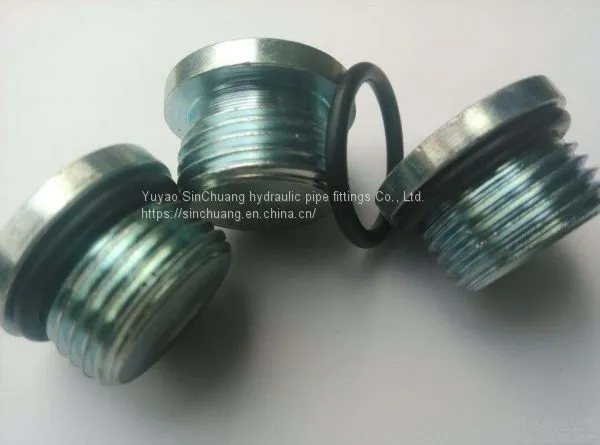 METRIC MALE O-RING SEAL INTERNAL HEX PLUG