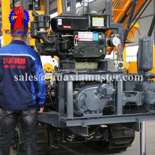 JDL-300 Crawler Water Well Drilling Rig/Water and Air Drilling Rig/mechanical Top Drive Drilling Rigs photo-5