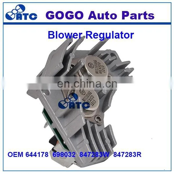 High Quality Blower Motor Resistor for Peugeot Citroen 106 405 406 OEM 644178 698032 847283W 847283R photo-2