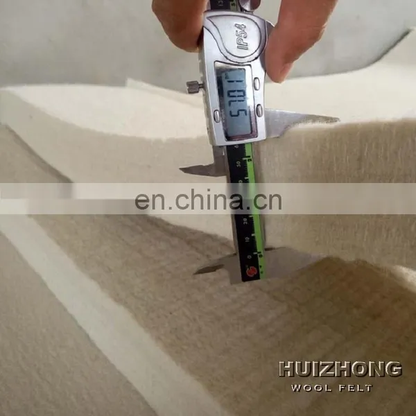 Huizhong Brand 100% Wool Material Colour Wool Felt photo-6