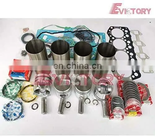 for Mitsubishi S4S Piston Ring Liner Bearing Valve Gasket Kit photo-2