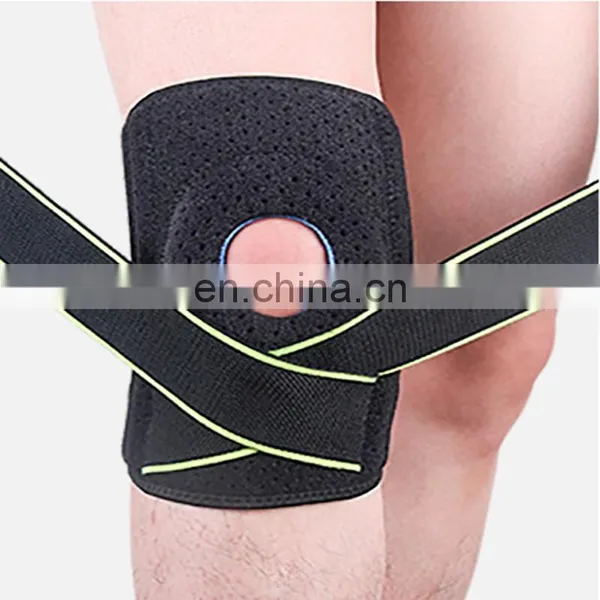Hampool Gym Adjustable Rom Orthopedic Hinged Strap Knee Support Brace photo-6