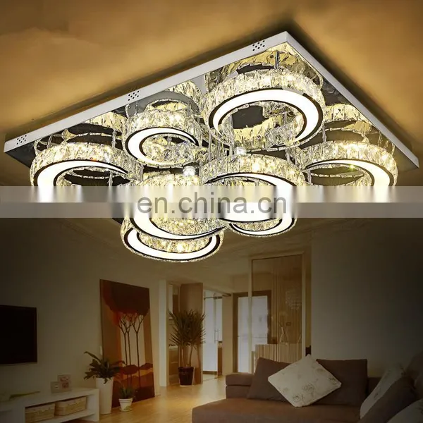 Newest Fashionable Crystal Ceiling Lamp LED Light photo-4