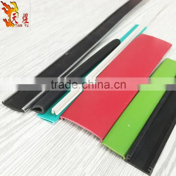 Pvc u Strip Plastic Solid Strip Rubber Wood Edge Banding