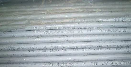 Трубы из двухфазной (ферритно-аустенитной) стали ASME SA789 UNS S31803/S32205