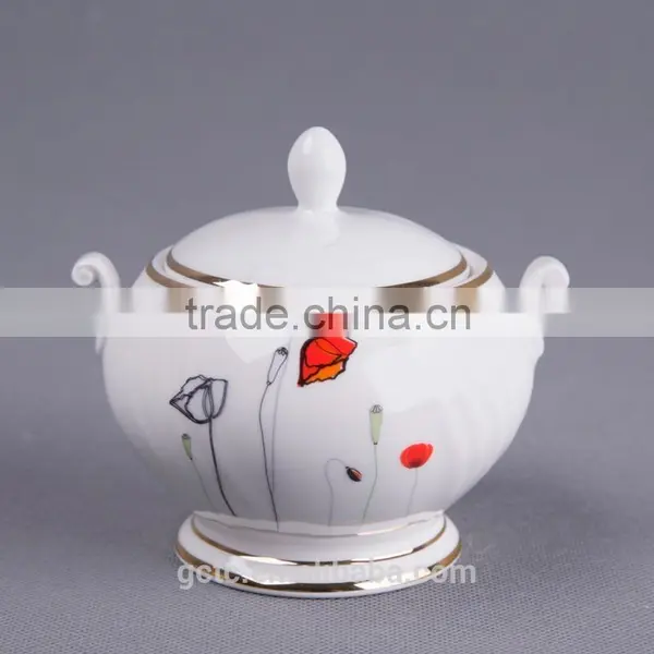 Fine Bone China Tea Set With Flower Design photo-4