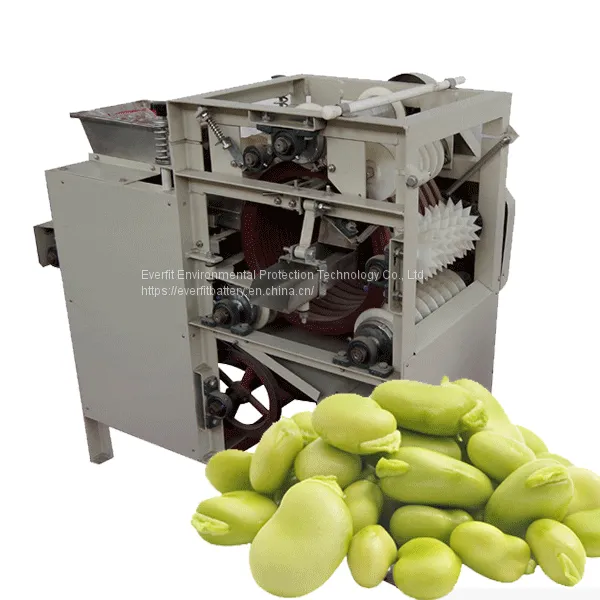 Broad Bean Peeling Machine | Industrial Automatic Peanut Peeler/ Broad Bean Peeling Machine /Wet Peanut Peeling Machine photo-2