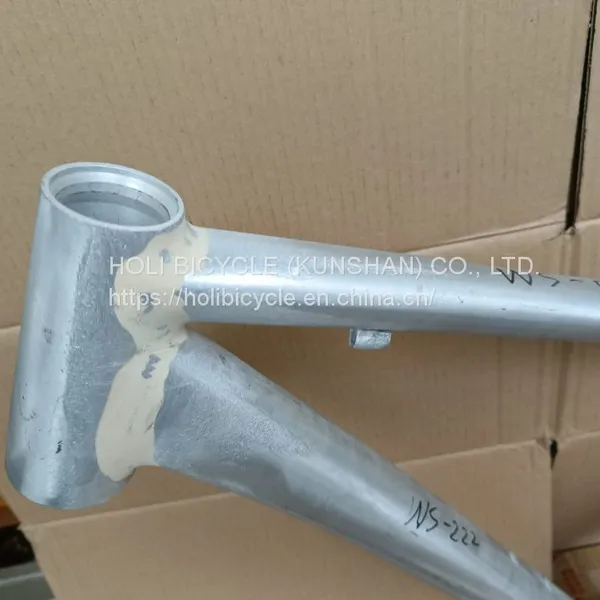 Alloy 6061 Aluminium Bicycle Frames Road Bike Frame With Smooth Welding photo-2