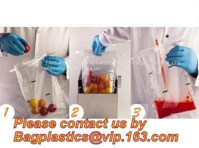 TWIRLEM BAG, STERILE BAG, STOMACHER OPEN TOP BAG, FILTERED BAGS, FILTER BAG, FILTRA BAG, BLENDER BAG