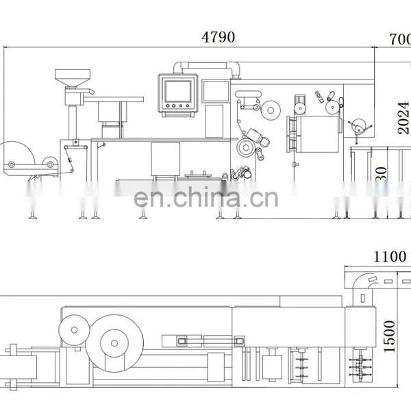 240 Times/min High Speed Full Servo Roller-Plate Alu Alu Blister Packing Machine photo-3