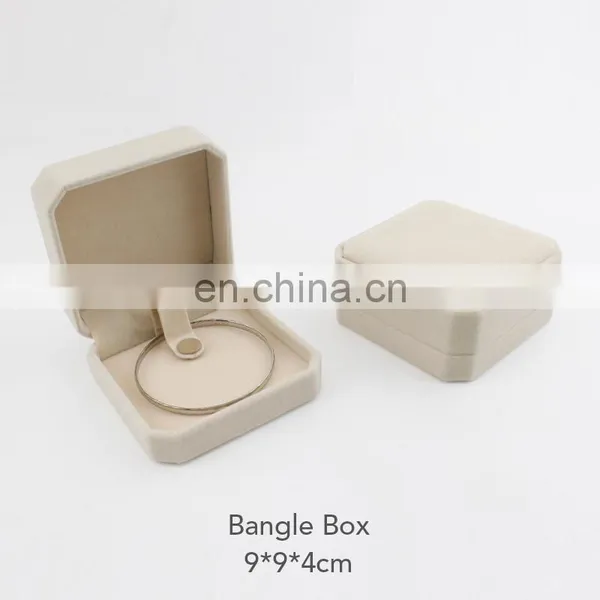 ENO Cheap Necklace Ring Wholesale Luxury Earrings Gift Velvet Custom Packaging Jewelry Box photo-5