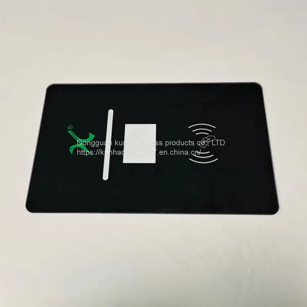 Metro Induction Access Control Toughened Glass Panel Scanning Code to Identify Toughened Panel