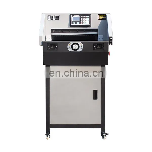 Hot Sale 460mm Three Motor Electric Control Automatic A4 Paper Cutting Cutter Machine Automatic photo-5
