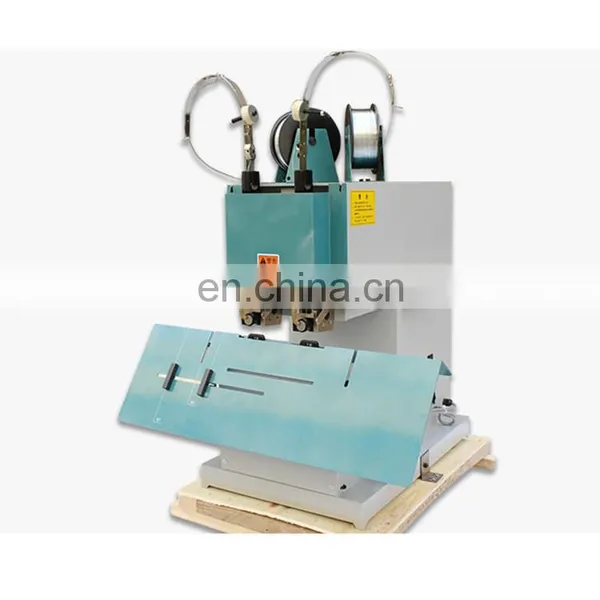 Single Double Head Wire Book Stitching Machine Manual Saddle Stitcher photo-2