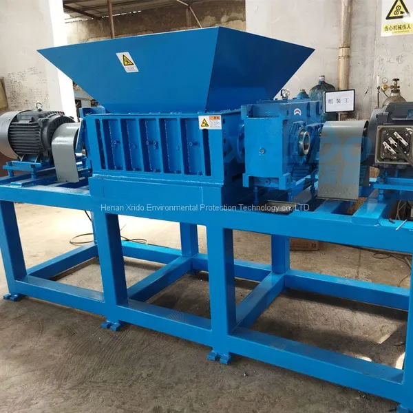 CE Plastic Double Shaft Shredder for Sale photo-4