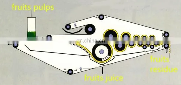 Industrial Cold Press Belt Type Apple Juice Extraction Machine Juicer Machine photo-5
