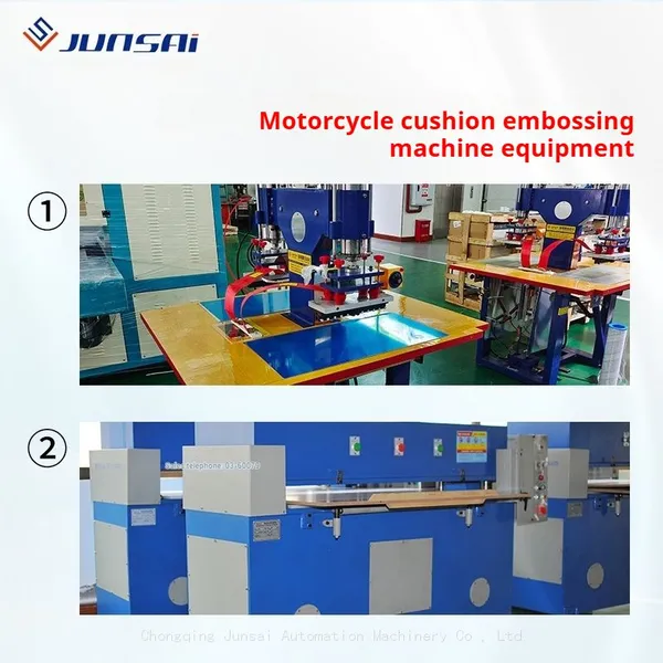 15KW High-frequency Embossing Machine for Motorcycle Seat Cushions photo-4