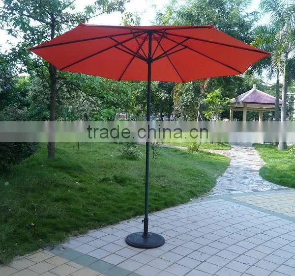 High Quality Iron Frame Beach Umbrella Promotional Outdoor Parasol Without Base Quality Choice photo-2