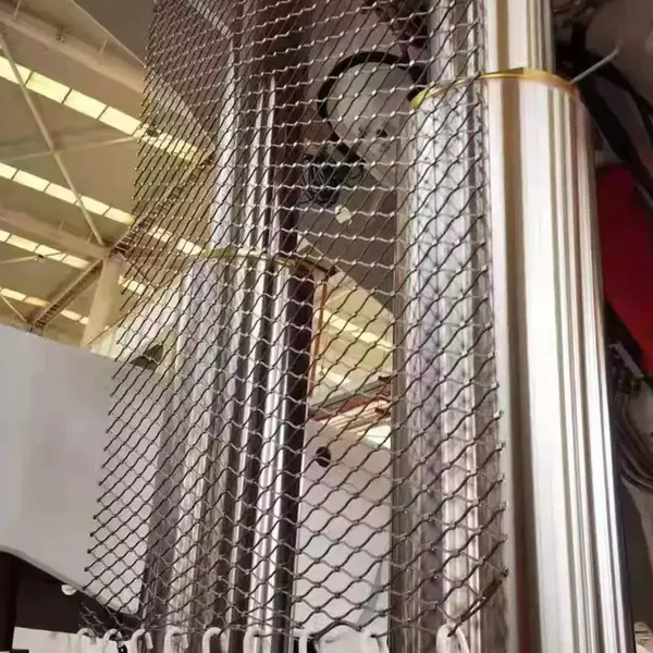 Anti-Corrosion 316L Stainless Steel Wire Rope Mesh Protective Nets for Ship Decks photo-5