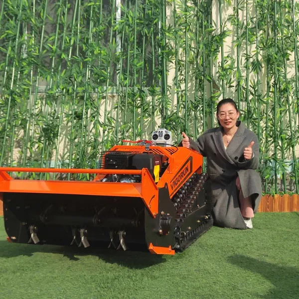 Vigorun Tech MTSK800 Industrial Grade Cordless Rotary Lawn Mower 420cc 4-Stroke Engine Self Propelled Flail Cutting Grass Box photo-2