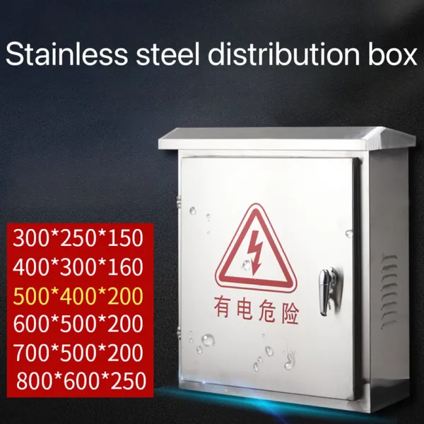 Outdoor Monitor Equipment 100A Steel Electric Control Box Distribution Cabinet for Telecom Base Station Security System photo-5