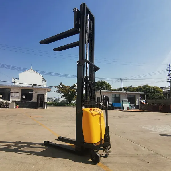 2025 New Generation Electric Stacker 1 Ton Stacker Lift 5 Meter Electric Stacker
