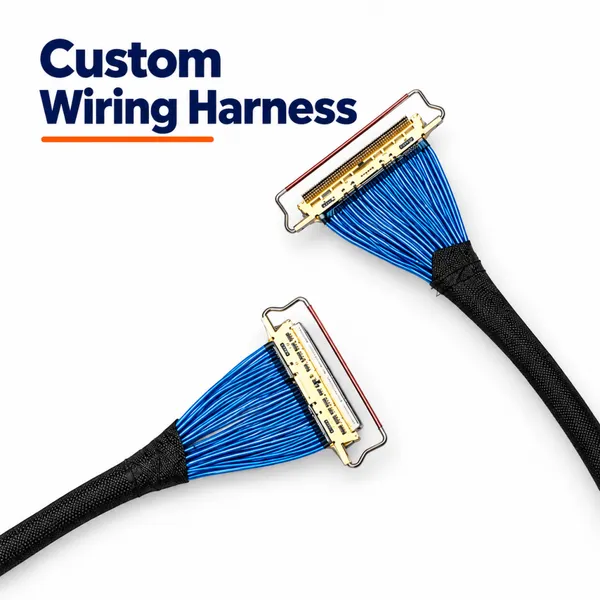 Custom Production IPEX20P HRS26P OEM Custom LVDS Cable Wire Harness Assembly photo-2