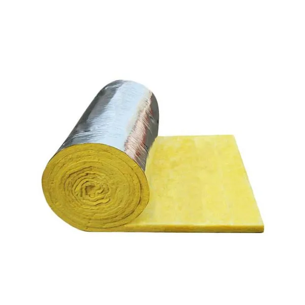 Plain Glass Wool Blanket, Fiberglass Glasswool Roll, Fireproof, Energy Saving, Sound Insulation for Construction, HVAC Ductwork