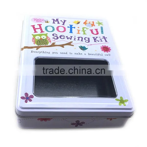Window Tin Gift Box,tin Case Box,tin Boxes Christmas photo-3