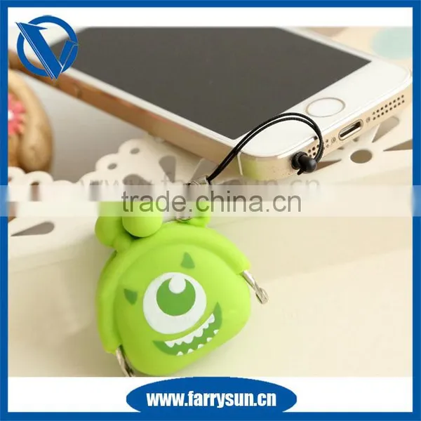 Promotion Lovely Silicone Rubber Squeeze Jelly Pocket Coin Purse photo-5