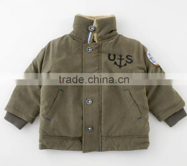 Japanese Wholesale Products High Quality Cute New Born Babies Clothes Jacket for Boys photo-5