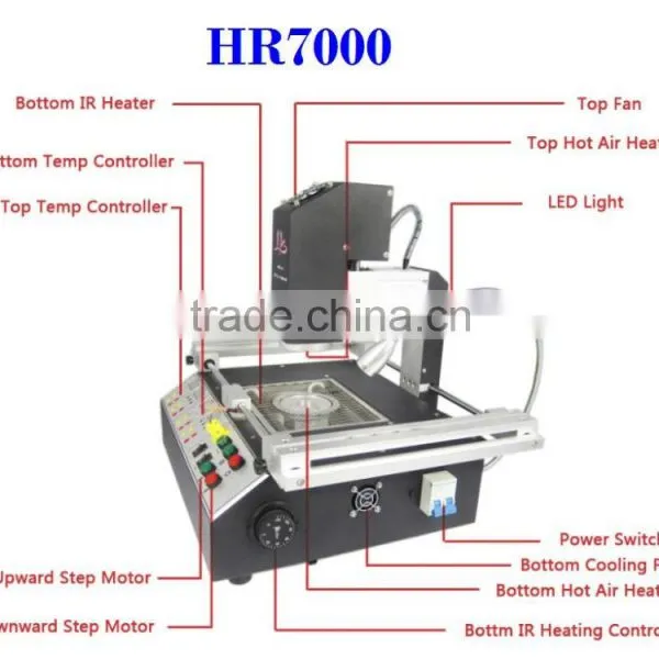 LY HR7000 3 Temperature Heating Zones Hot Air Bga Equipment for Motherboard photo-4