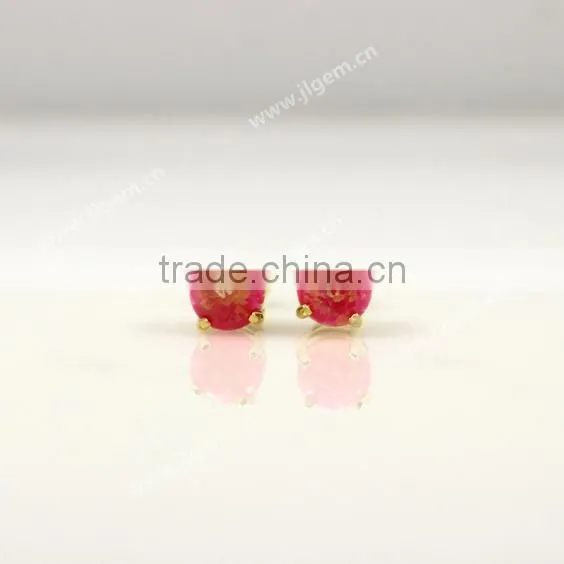 Good Price Opal Necklace 925 Sterling Silver Opal Earring Lovely and Charm photo-2