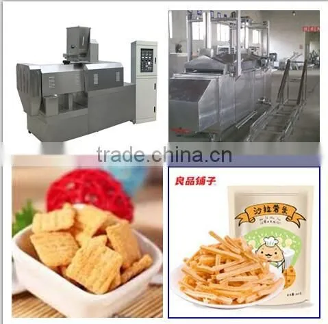 Extrusion Fried Pellet Snacks Processing Line Fried Dough Food Machine photo-4
