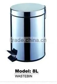 Stainless Steel Wastebin