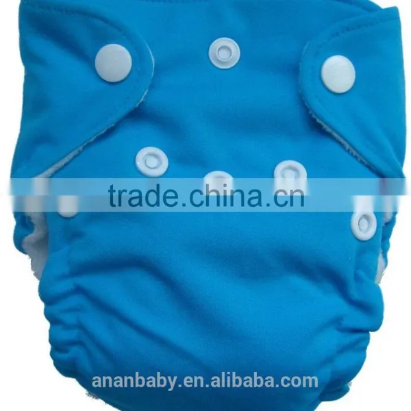 Double Gussets Soft Breathable Newborn AIO Babies Cloth Diaper Quality Choice photo-6