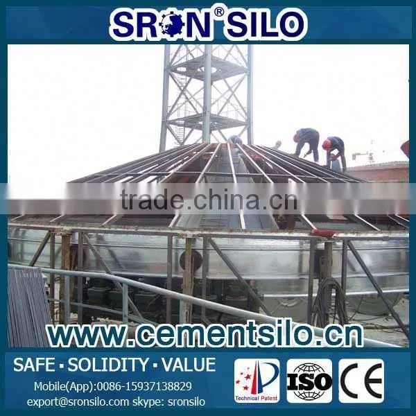 Spiral Folding Steel Silo for Beer Brewing Storage photo-3