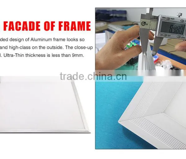 Super Slim High Brightness 36W 40W 48W 600x600 Square LED Panel Light photo-2