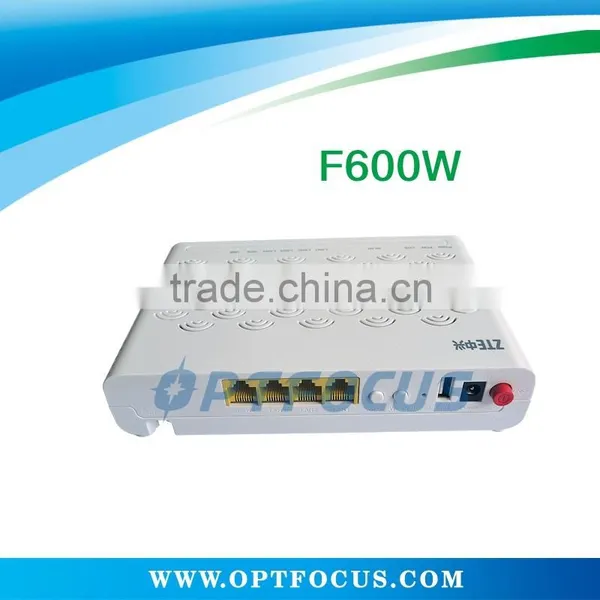 4GE + 2 Voice Port + WIFI,support H.248 and SIP Protocol, ZTE F660 GPON ONU photo-3