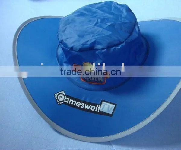 colorful foldable promption Sun hat