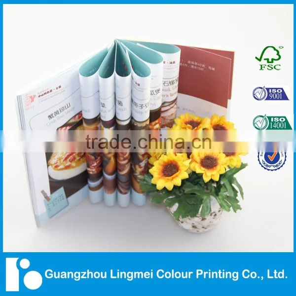 Quality Custom Color Softcover CookBook Professional Printing in China photo-2