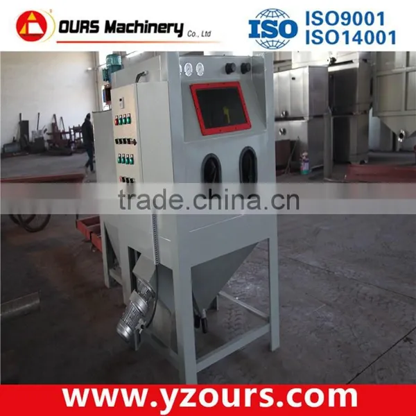 Shot Blasting Machine for Metal Cleaning/rotary Sanblaster for Metal Cleaning/ Sandblasting Machine photo-2